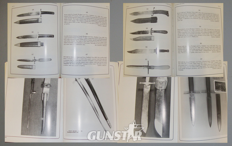 A Rare Pair of Hardback Books on Bowie Knives. 20300:5. A Rare Pair of Hardback Books on Bowie Knives. 20300:5. Other Accessory