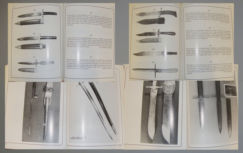 A Rare Pair of Hardback Books on Bowie Knives. 20300:5. A Rare Pair of Hardback Books on Bowie Knives. 20300:5. Other Accessory
