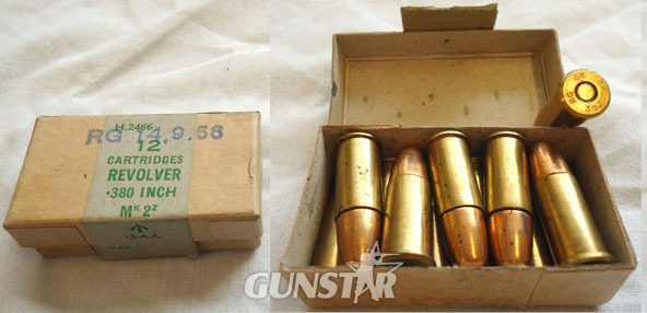  INERT DEACTIVATED. British Military Original Tin Plate Outer Box of 15 Service Packs, Each Containing 12 Rounds Of Unfired .380 Revolver (9 x 20R) Cartridges. (180 Rounds In Total). O 1280 INERT DEACTIVATED. British Military Original Tin Plate Outer Box of 15 Service Packs, Each Containing 12 Rounds Of Unfired .380 Revolver (9 x 20R) Cartridges. (180 Rounds In Total). O 1280  Hunting Rounds