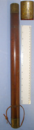 VERY RARE**NAPOLEONIC WARS ERA**George III 1812 Dated Brass Mounted Oak Police Constabulary / Magistrates Tip Staff Truncheon Marked ‘9 Hunslet (Leeds West Yorshire) Mr Ingham’. Sn 21105  Antique & Militaria