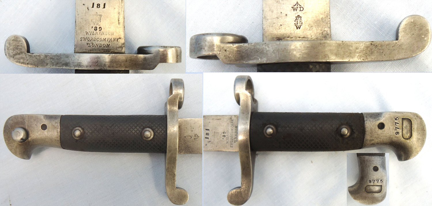 British, Martini Henry Mark 3 Sword Bayonet & Scabbard by the Wilkinson Sword Company, London. - BAYO 903 Bayonet