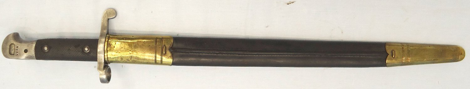 British, Martini Henry Mark 3 Sword Bayonet & Scabbard by the Wilkinson Sword Company, London. - BAYO 903 Bayonet 