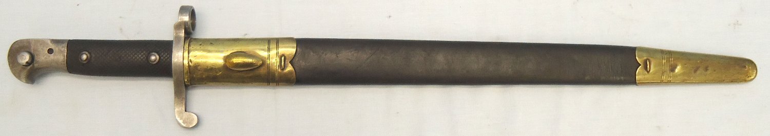 {CATEGORY} - British, Martini Henry Mark 3 Sword Bayonet & Scabbard by the Wilkinson Sword Company, London. - BAYO 903 Bayonet in 