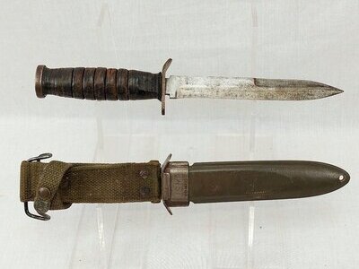 USA M8 Bayonet By B.M. Co. For The M3 With Scabbard And Frog Bayonet