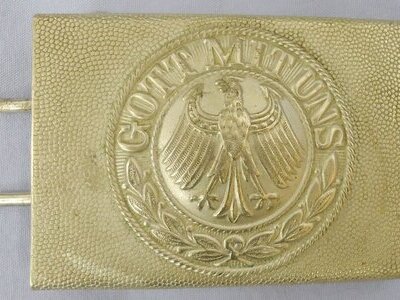 Original* Luftwaffe Die Struck Buckle. N115. Original* Luftwaffe Die Struck Buckle. N115.  Antique & Militaria