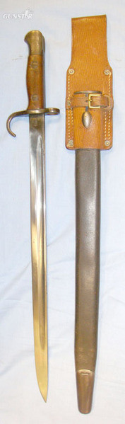 Pre WW1 1911 Dated 1st Pattern Hook Quillion P1907 Bayonet Marked Bayonet in 