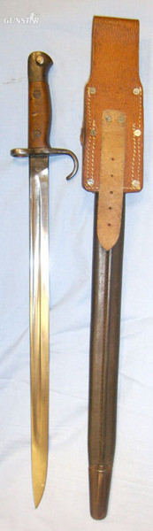  Pre WW1 1911 Dated 1st Pattern Hook Quillion P1907 Bayonet Marked Bayonet