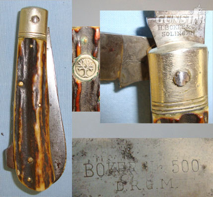  H. Boker & Co. Solingen Knive