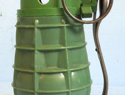 INERT DEACTIVATED. Czech URG 86 Plastic Anti-personnel Grenade. INERT DEACTIVATED. Czech URG 86 Plastic Anti-personnel Grenade. Antique & Militaria