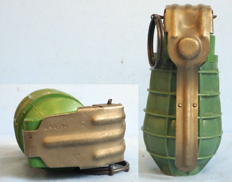 INERT DEACTIVATED. Czech URG 86 Plastic Anti-personnel Grenade. INERT DEACTIVATED. Czech URG 86 Plastic Anti-personnel Grenade. Antique & Militaria