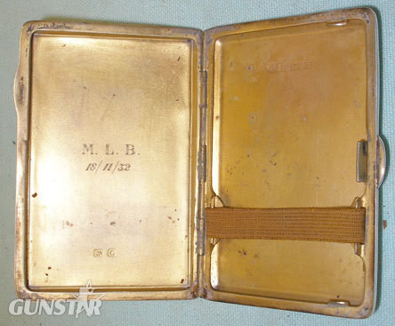 1932 Solid Silver & Enamel Polish Airborne Cigarette Case 1932 Solid Silver & Enamel Polish Airborne Cigarette Case Other Accessory