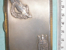 1932 Solid Silver & Enamel Polish Airborne Cigarette Case 1932 Solid Silver & Enamel Polish Airborne Cigarette Case Other Accessory