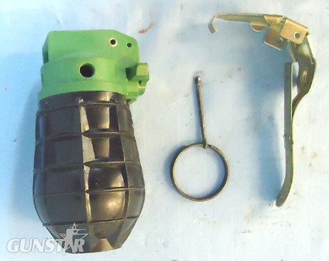 INERT DEACTIVATED. Czech (variation) URG 86 Black Bodied Plastic Anti-personnel  INERT DEACTIVATED. Czech (variation) URG 86 Black Bodied Plastic Anti-personnel  Antique & Militaria in 