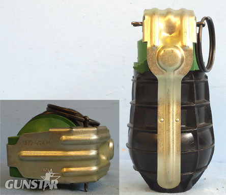  INERT DEACTIVATED. Czech (variation) URG 86 Black Bodied Plastic Anti-personnel  INERT DEACTIVATED. Czech (variation) URG 86 Black Bodied Plastic Anti-personnel  Antique & Militaria