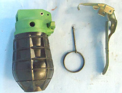 INERT DEACTIVATED. Czech (variation) URG 86 Black Bodied Plastic Anti-personnel  INERT DEACTIVATED. Czech (variation) URG 86 Black Bodied Plastic Anti-personnel  Antique & Militaria