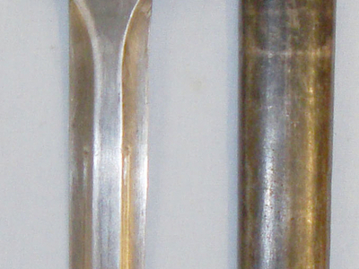 Matching Numbers* Belgian 1949 Bayonet and Scabbard. BAYO 522 Bayonet