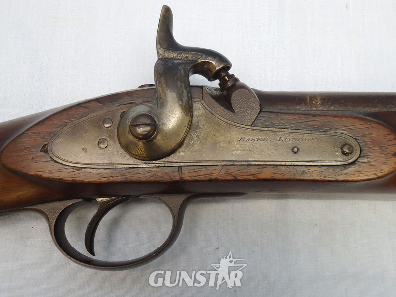 Baker C1865 Baker, London Yeomanry Officer’s Private Purchase Enfield 1856 Pattern 2 Band .577 Calibre Muzzle Loading Percussion Rifle Sn - 20033 Muzzleloader .577 Rifle - {CATEGORY} in 