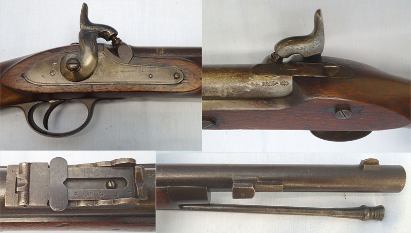  Baker C1865 Baker, London Yeomanry Officer’s Private Purchase Enfield 1856 Pattern 2 Band .577 Calibre Muzzle Loading Percussion Rifle Sn - 20033 Muzzleloader .577 Rifle