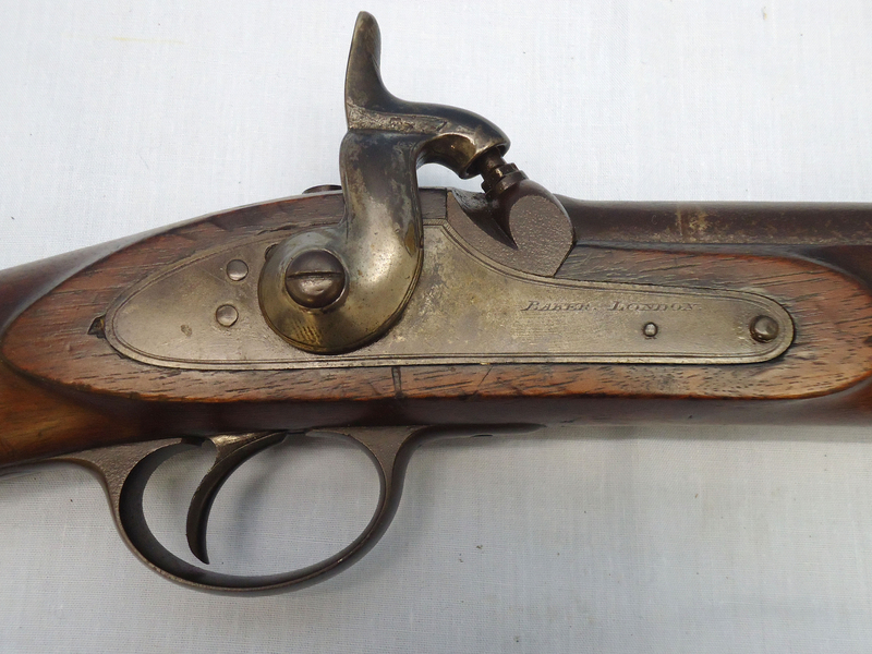 Baker C1865 Baker, London Yeomanry Officer’s Private Purchase Enfield 1856 Pattern 2 Band .577 Calibre Muzzle Loading Percussion Rifle Sn - 20033 Muzzleloader .577 Rifle - {CATEGORY} in 