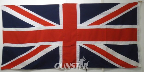 Large Union Flag, Military Quality, New, Hand stitched panels, Size 6 Feet By 3 Feet With a Strong Heading and Toggled Top and a Bottom Cleats for Securing The Flag to the Pole Halyard. MISC 898. - MISC 898 Large Union Flag, Military Quality, New, Hand stitched panels, Size 6 Feet By 3 Feet With a Strong Heading and Toggled Top and a Bottom Cleats for Securing The Flag to the Pole Halyard. MISC 898. - MISC 898 Other Accessory