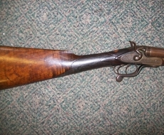 Westley Richards side by side hammer gun Side By Side 20 Bore/gauge