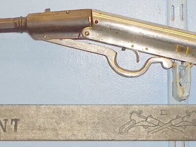 EXTREMELY RARE, 1890 To Early 1900\\\'s German Gem Break Action Combination Air Rifle Imported / Retailed by Arbenz Birmingham Capable of Firing Air Gun Pellets, or 32 Rim Fire Obsolete Calibre Bullets or Shot Shells. Sn 17182. EXTREMELY RARE, 1890 To Early 1900's German Gem Break Action Combination Air Rifle Imported / Retailed by Arbenz Birmingham Capable of Firing Air Gun Pellets, or 32 Rim Fire Obsolete Calibre Bullets or Shot Shells. Sn 17182. None