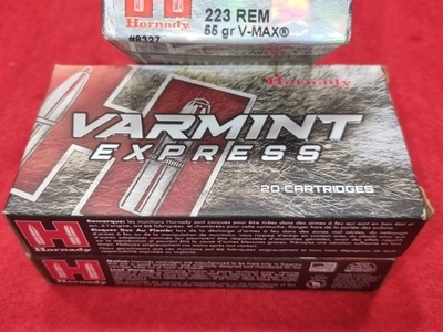 Hornady 223  Hunting Rounds
