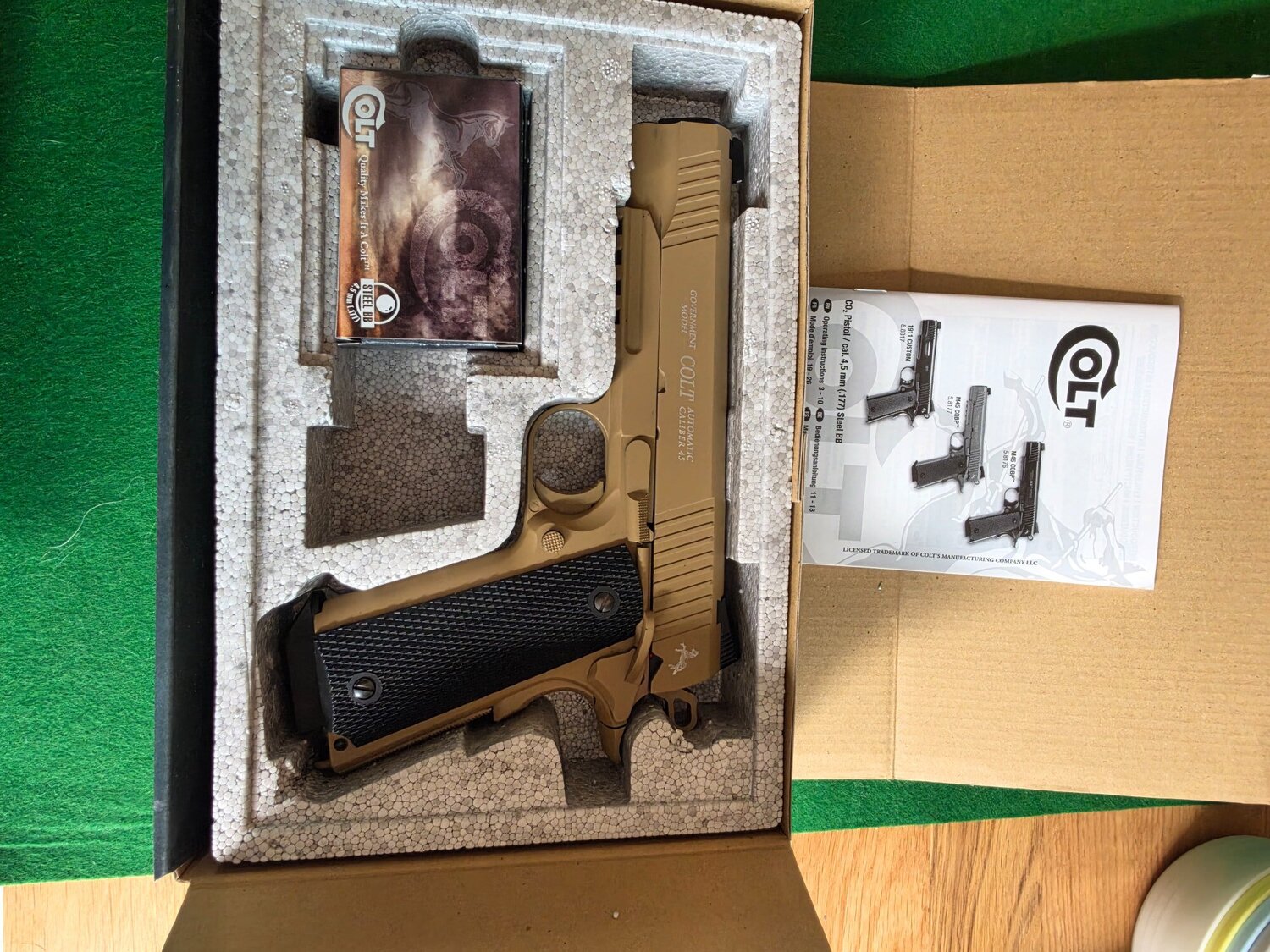 Umarex Colt M45 CQPB .177