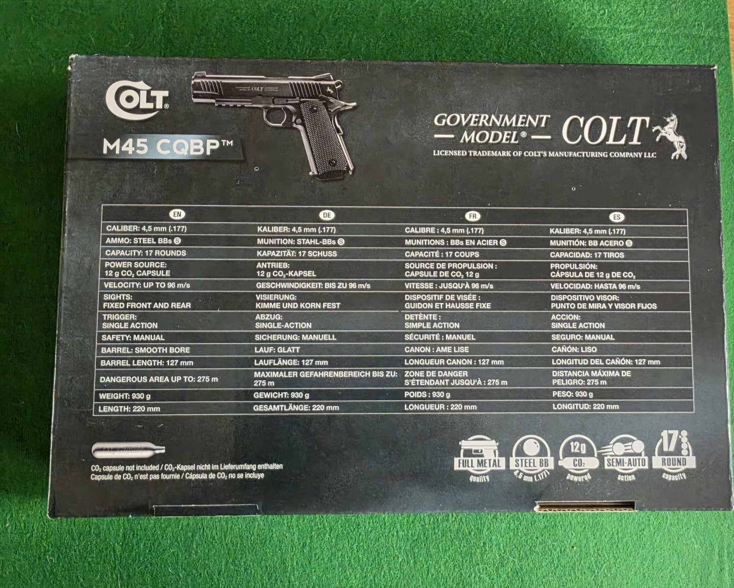 Umarex Colt M45 CQPB .177 - {CATEGORY}