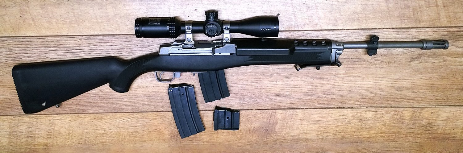 {CATEGORY} - Ruger Mini-14 Straight Pull .223 Rifle in 