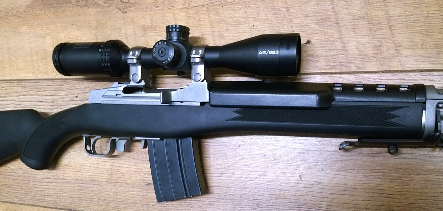 Ruger Mini-14 Straight Pull .223 Rifle - {CATEGORY} in 
