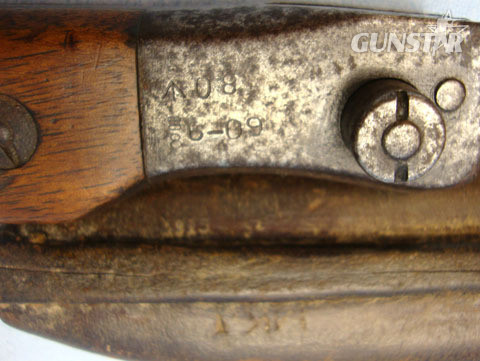  Canadian Ross Mark I, 1908 Patent, Bayonet with Stepped Back Muzzle Ring & Origi Bayonet