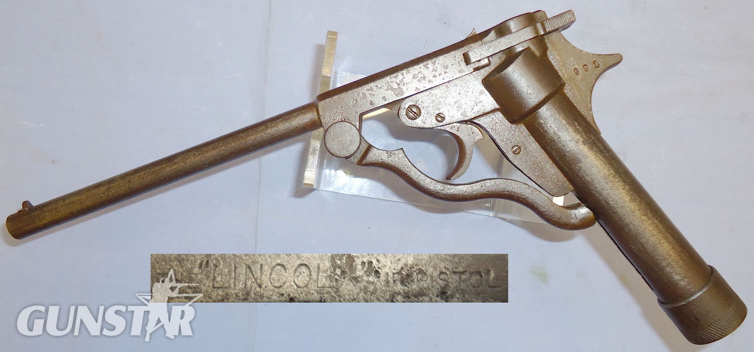 Lincoln Jeffries Lincoln Jeffries Standard Model ‘The Lincoln Air Pistol’ .177 calibre. 21295. .177 in 