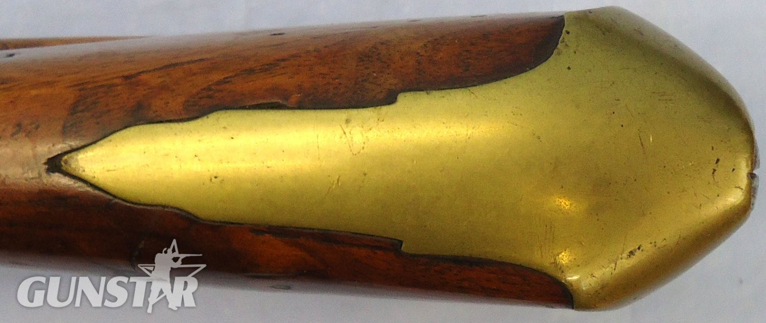 {CATEGORY} - Mather (Newcastle) British Officers .65” Calibre, Model 1773 Eliott Service Flintlock Carbine by Mather of Newcastle. Sn - 21851:6 Muzzleloader .65 Cal Muzzleloader Rifle