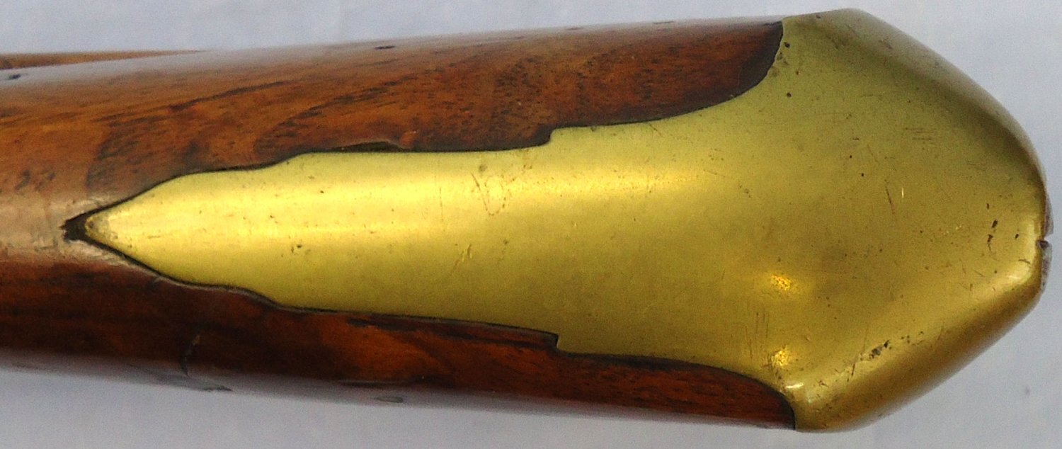 {CATEGORY} - Mather (Newcastle) British Officers .65” Calibre, Model 1773 Eliott Service Flintlock Carbine by Mather of Newcastle. Sn - 21851:6 Muzzleloader .65 Cal Muzzleloader Rifle