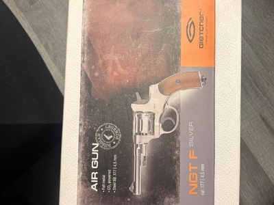 Gletcher NGT F Silver .177 (BB) Air Pistol
