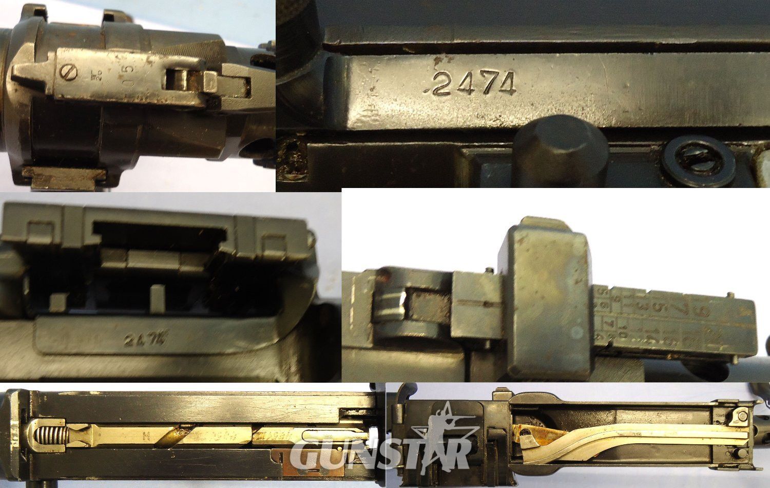  RARE** WW2, MG34 7.92mm, Machine Gun by bp (Otto Goessel u. Co., Glashuette in Sachsen, Dresden) With Bi-Pod **UK 1999 DEACTIVATION COCKS & DRY FIRES**Sn 23173 machine gun None  Machine Gun