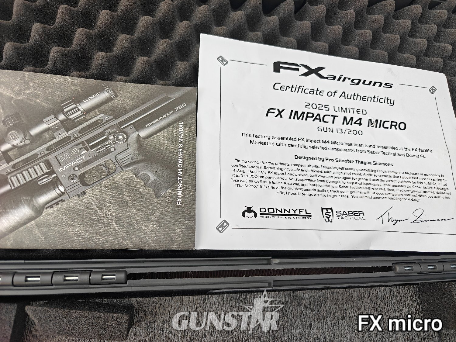 FX Airguns FX impact M4 Micro limited edition .22