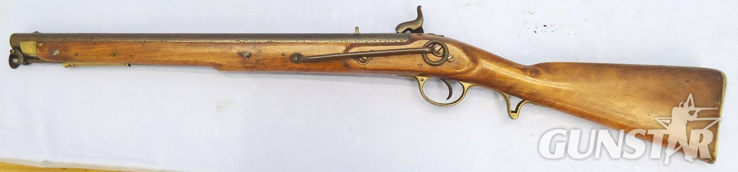 Tower, 1844 Dated, Model of 1844, Yeomanry .65” Bore Percussion Carbine, 1844 Dated, to the Royal 1st Devon Yeomanry. Sn - 23174:4 Tower, 1844 Dated, Model of 1844, Yeomanry .65” Bore Percussion Carbine, 1844 Dated, to the Royal 1st Devon Yeomanry. Sn - 23174:4 Single Shot Various Rifle 