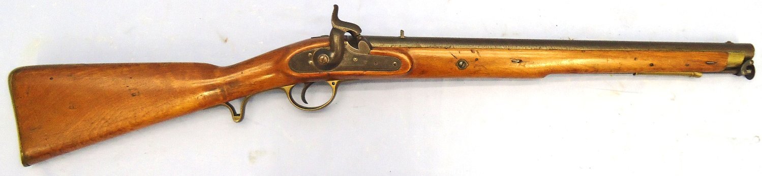 Tower, 1844 Dated, Model of 1844, Yeomanry .65” Bore Percussion Carbine, 1844 Dated, to the Royal 1st Devon Yeomanry. Sn - 23174:4 Tower, 1844 Dated, Model of 1844, Yeomanry .65” Bore Percussion Carbine, 1844 Dated, to the Royal 1st Devon Yeomanry. Sn - 23174:4 Single Shot Various Rifle - {CATEGORY}