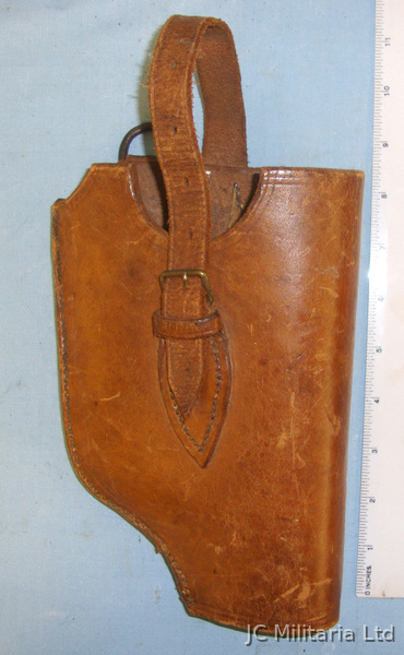 British Late 19th Century / Early 20th Century Mounted Infantry Short Pattern Leather Ca Other Accessory
