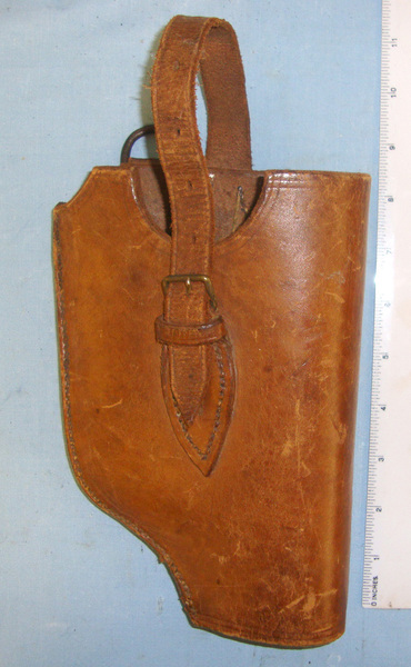 British Late 19th Century / Early 20th Century Mounted Infantry Short Pattern Leather Ca Other Accessory