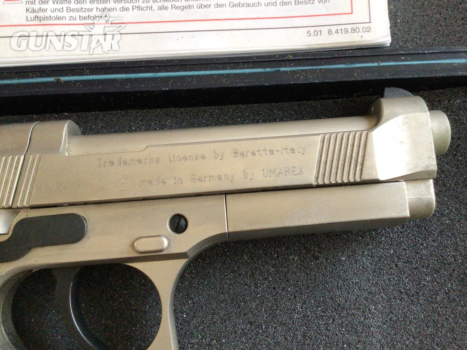 {CATEGORY} - Umarex Beretta 92 FS .177 Revolver in 
