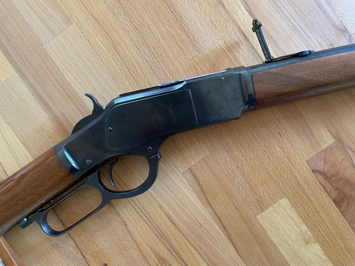 Uberti 1873 Rifle and Carbine Lever Action .22 Long Rifle (.22 LR) Rifle - {CATEGORY}