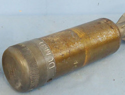 DEACTIVATED INERT Unfired Original WW2, 1940 Dated British 2 Inch Practice (High DEACTIVATED INERT Unfired Original WW2, 1940 Dated British 2 Inch Practice (High Antique & Militaria