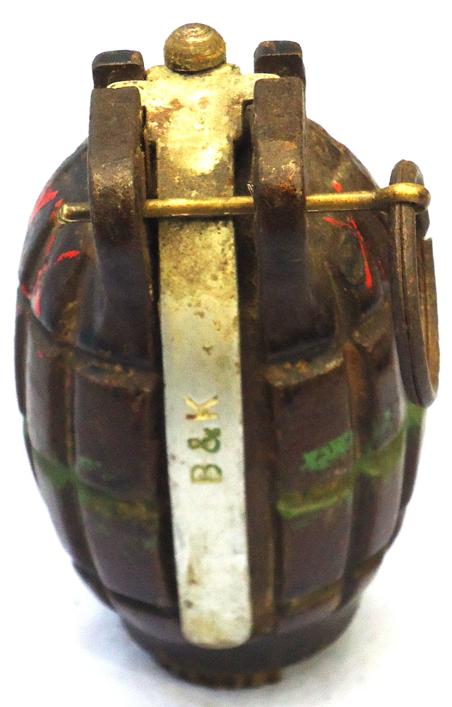 {CATEGORY} - INERT DEACTIVATED. WW2, 1940 Dated, Mills No 36M MK1, Hand Grenade. Sn - 23230:5 INERT DEACTIVATED. WW2, 1940 Dated, Mills No 36M MK1, Hand Grenade. Sn - 23230:5 Various Other Ammunition in 