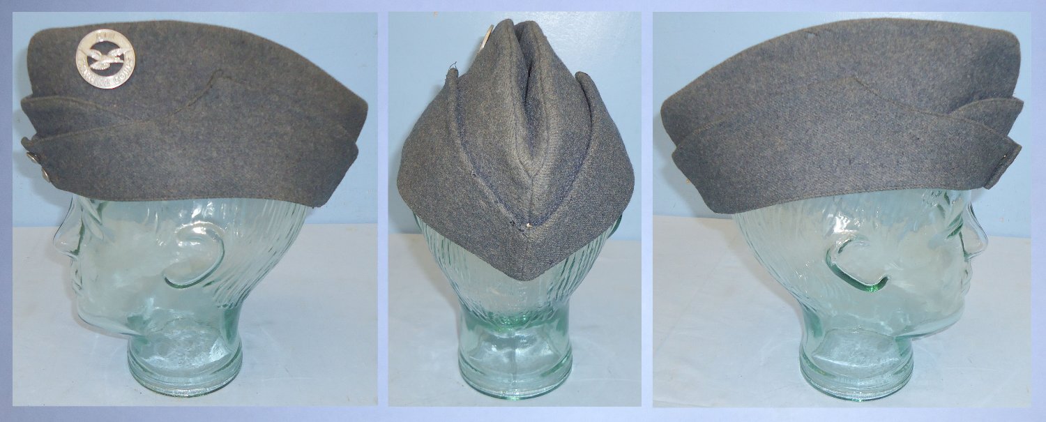 Original* WWII Air Training Corps (A.T.C.) Field Service Side Cap. 22441.8. Original* WWII Air Training Corps (A.T.C.) Field Service Side Cap. 22441.8.  Clothing