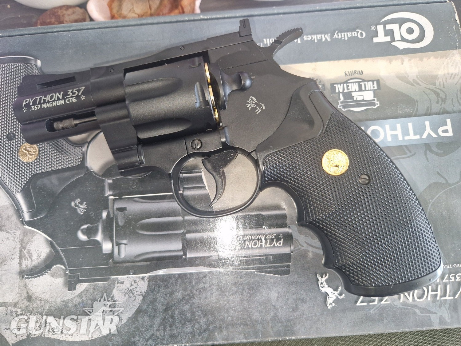 all metal umerex colt python  177 .177