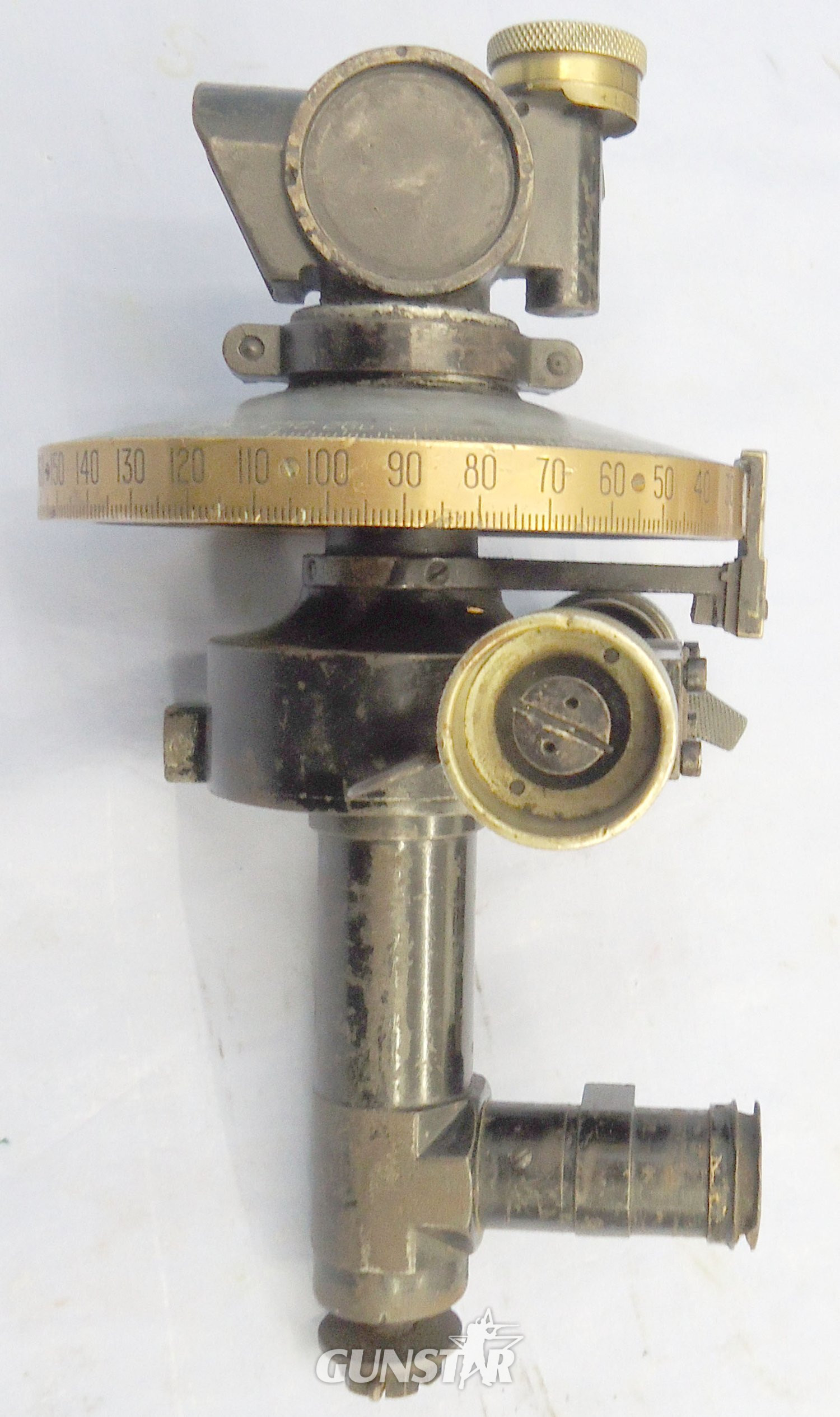 WWI, 1914 Dated, British, 13 & 18 Pounder Artillery Dial Sight No7 MKII. - MISC 1013 WWI, 1914 Dated, British, 13 & 18 Pounder Artillery Dial Sight No7 MKII. - MISC 1013 Antique & Militaria 