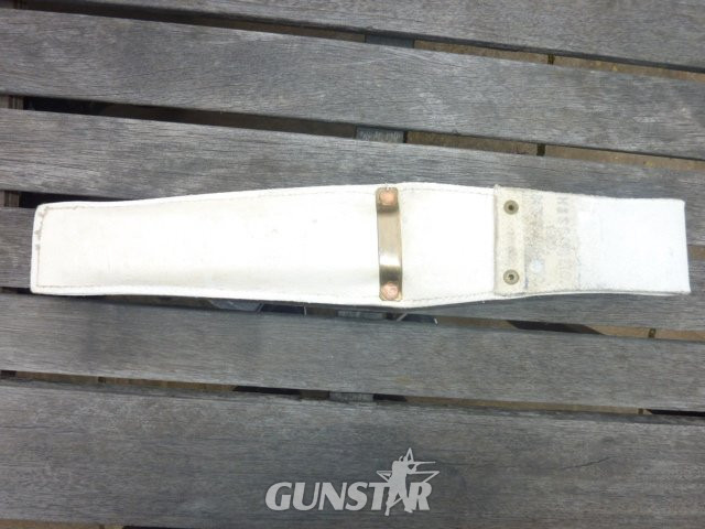 British SA80 - white leather sheath -  Bayonet